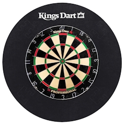 Kings Dart Dart-Set "Profi", Professional (Metallring), Schwarz Image
