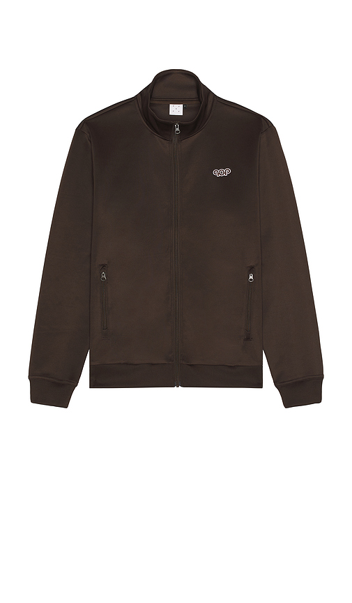 Pop Trading Company Pub Track Jacket in Brown. - size S (also in L, M, XL/1X)