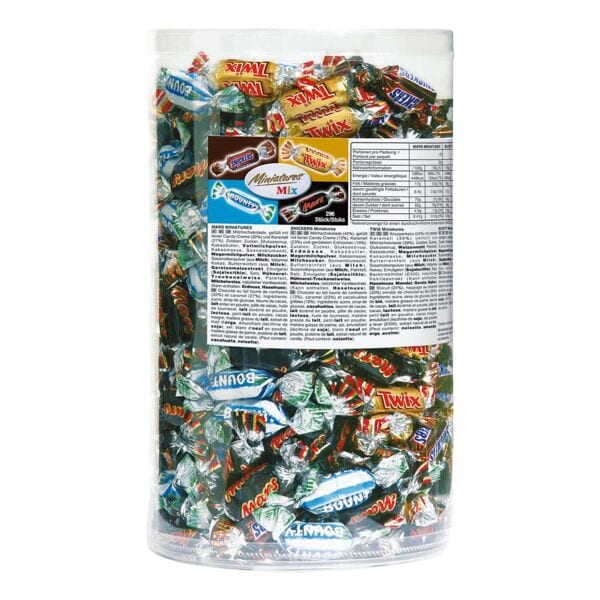 Celebrations Mini-Riegel Mix »Mars Miniatures« 296 Riegel 3 Kg Image