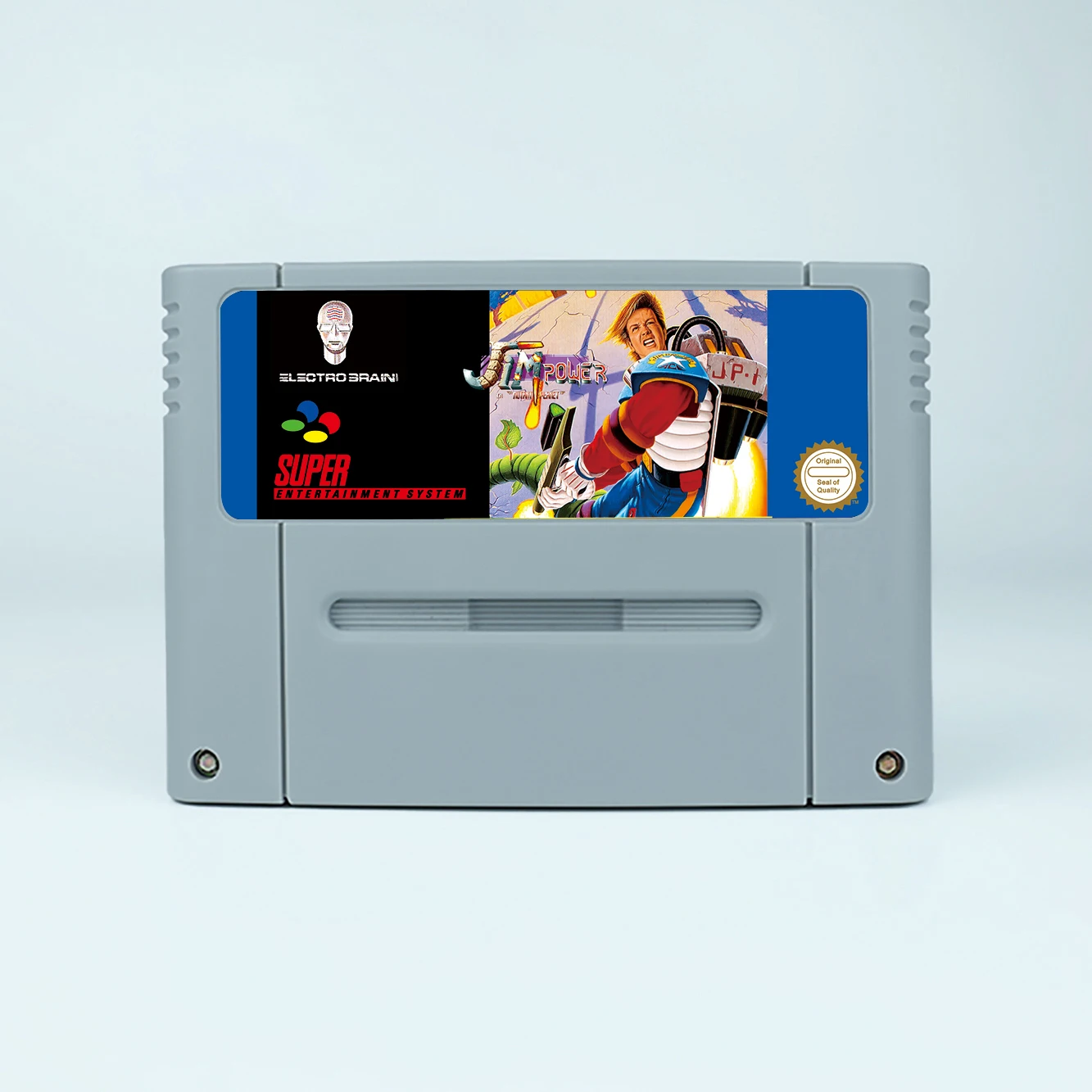 Jim Power The Lost Dimension in 3D Action Game for SNES 16Bit Game Card for EUR PAL Version SNES video Game Console FOR Nintendo