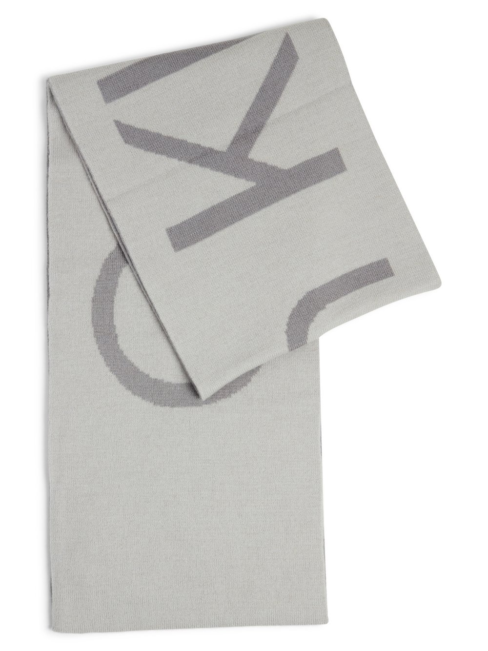 Calvin Klein Strickschal mit Cashmere-Anteil Damen hellgrau, ONE SIZE Image