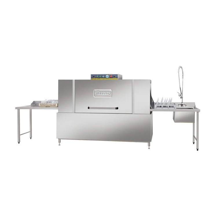 K716 Commercial Conveyor Dishwasher Box-type Dish Cleaning And Exit Table Top Dishwasher
