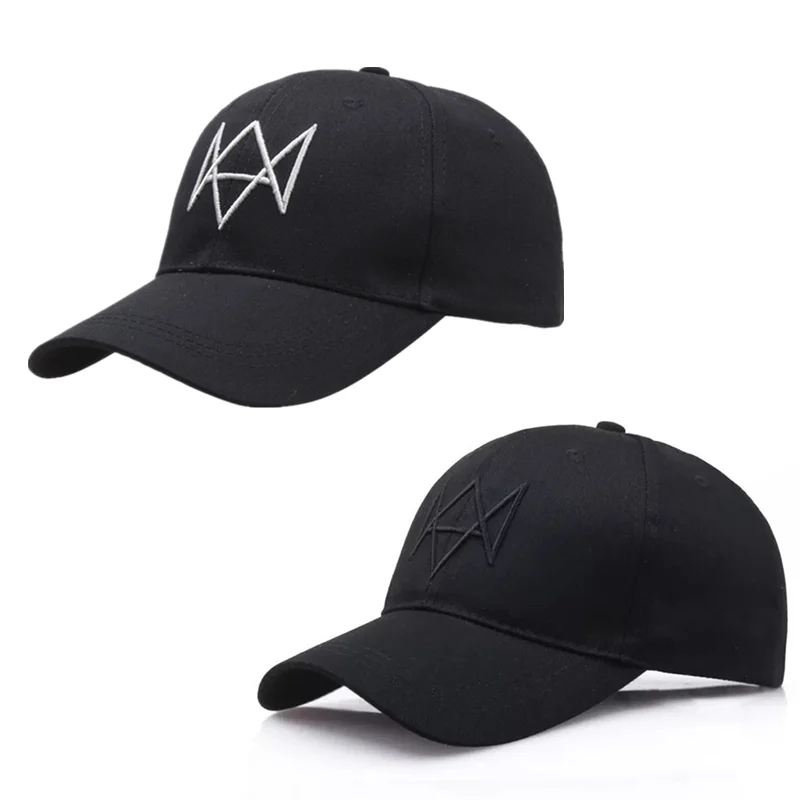 Game Watch Dog Baseball Cap Hip Hop Cap Cosplay Snapback Trucker Stickerei Sonnenschutz Hut Unisex Golf Cap