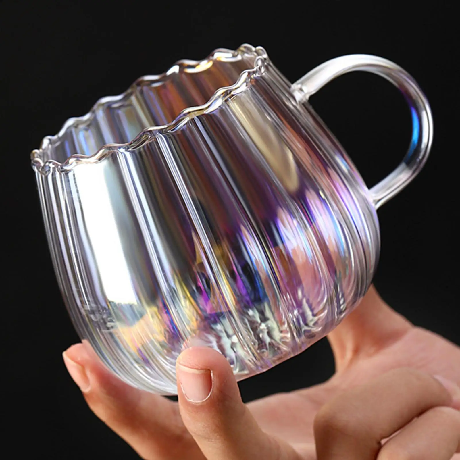 1pc Kürbis Glas Tassen 400ML Trinken Glas Tassen Multi-Funktionale Neuheit Kaffee Tassen Für Milch Soda Wasser heißer Kaffee Milch Tee Image