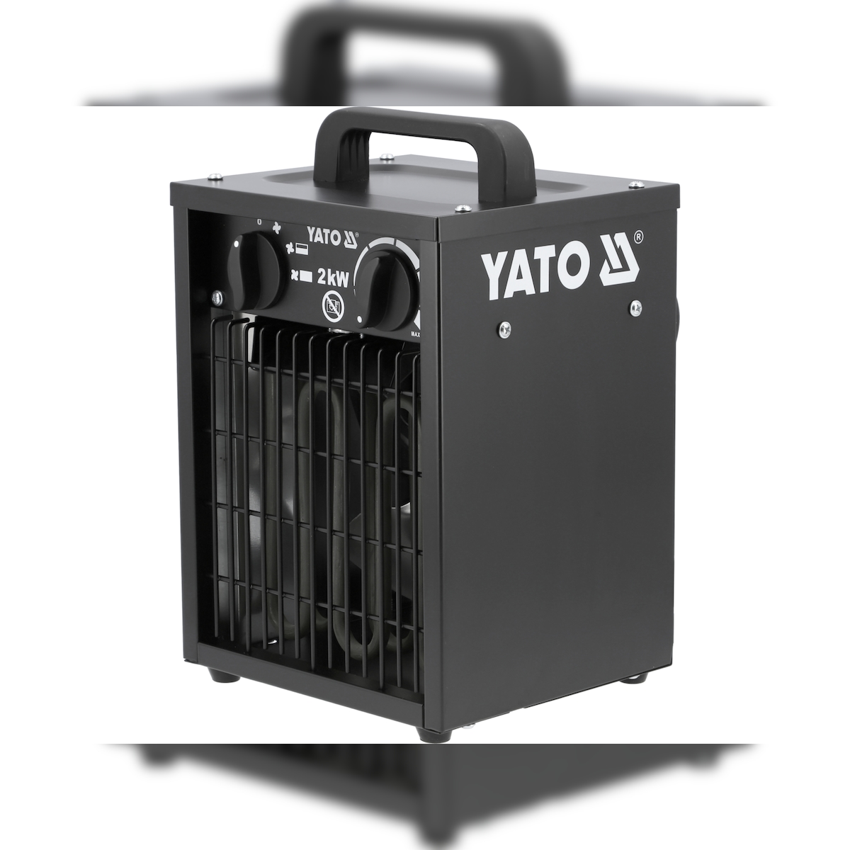 Grzejnik, termowentylator, wentylator nagrzewnicy 2000W 3 poziomy z termostatem Image