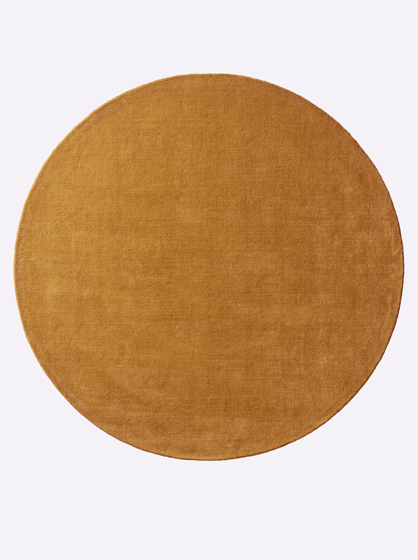 Teppich HEINE HOME Gr. 6, braun (zimt), B:200cm H:15mm L:200cm, Wolle, Teppiche Image