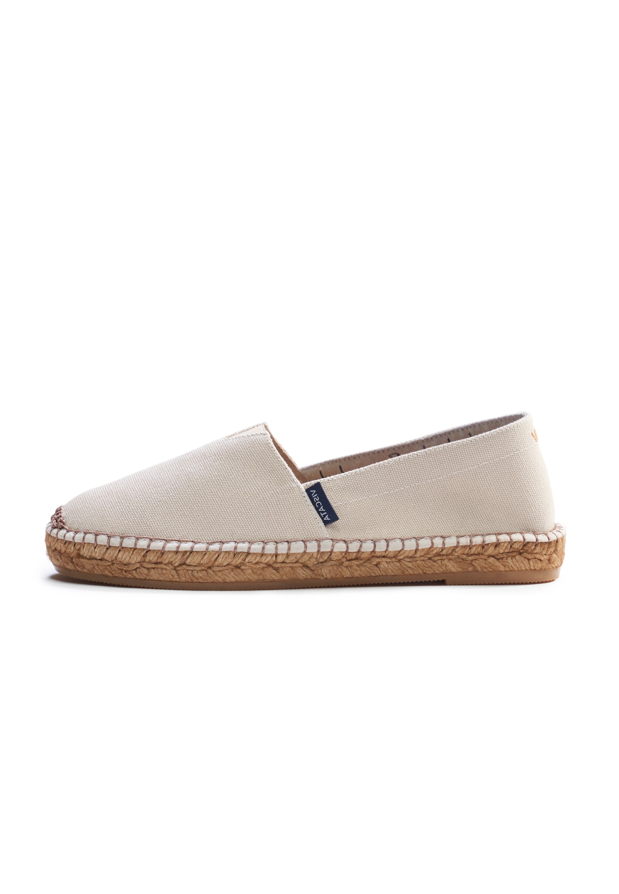 Espadrille VISCATA "Barceloneta", Damen, Gr. 38, beige, Textil, Schuhe Espadrille, aus Baumwolle und Natur-Jute hergestellt