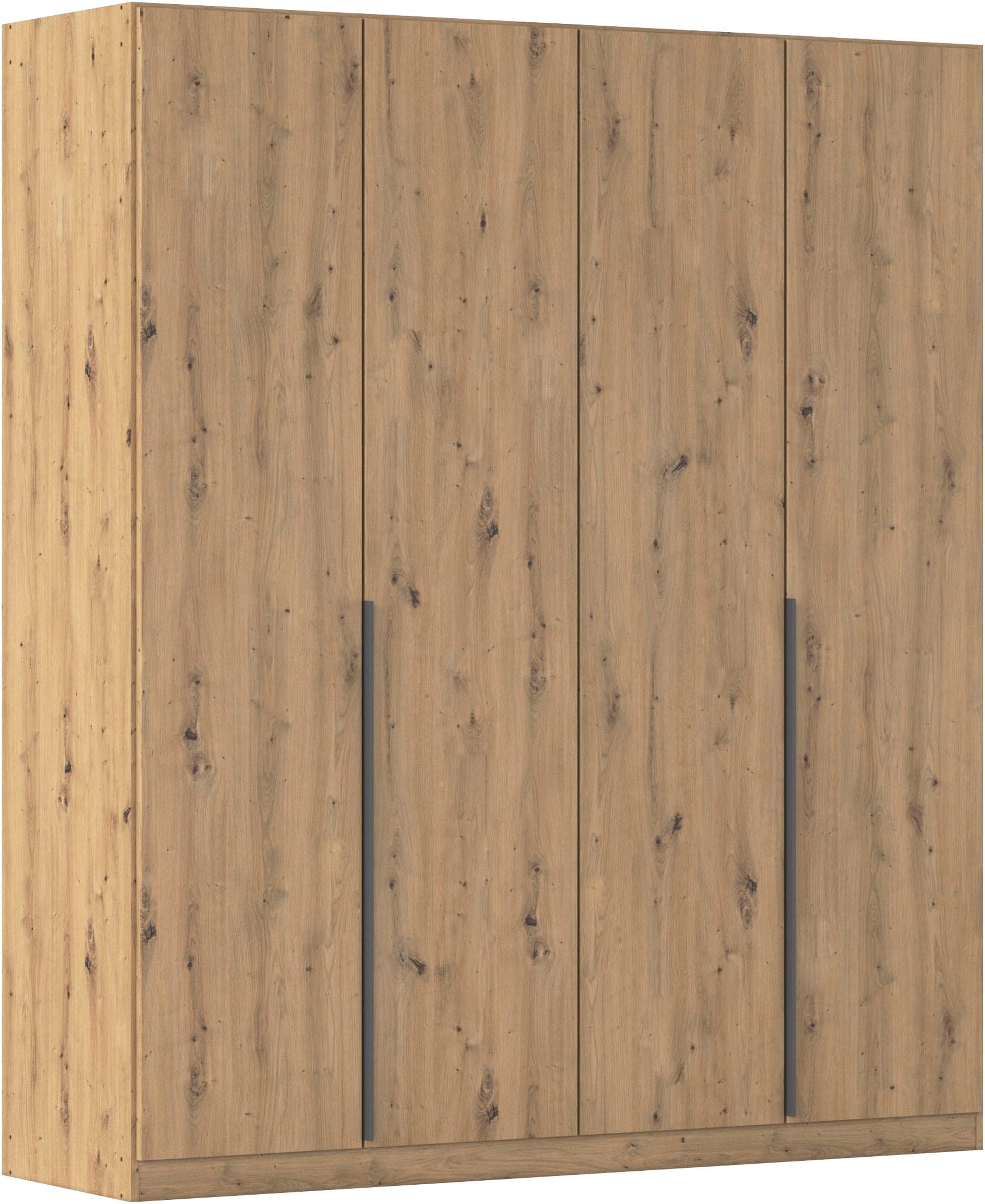 Drehtürenschrank RAUCH "Kleiderschrank Schrank Garderobe AGORDO TOPSELLER Schlafzimmer", braun (eiche artisan), B:181cm H:210cm T:54cm, Holzwerkstoff, Schränke, durchdachte Innenausstattung, in 7 Breiten und 2 Höhen MADE IN GERMANY, Topseller Image