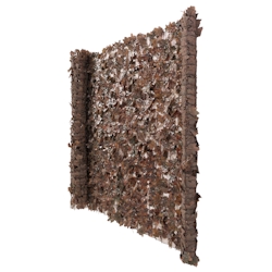 PROREGAL Balkonsichtschutz HxBxT 150x300x1cm Sichtschutz Windschutz Verkleidung für Balkon Terrasse Zaun Ahorn Braun Image