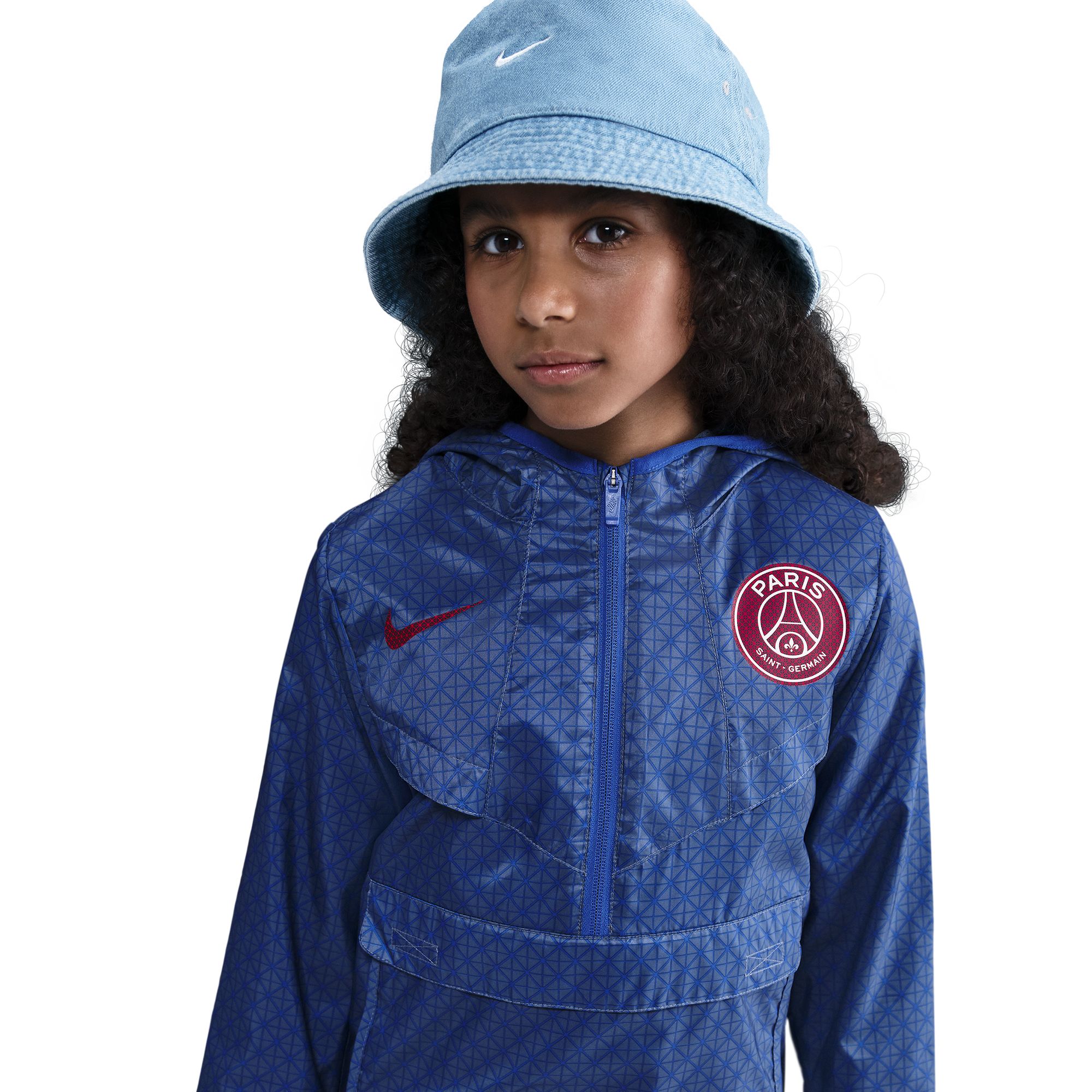 PSG Nike Amplify Anorak Windrunner - Blau - Kinder Image