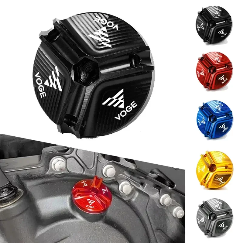 Moto CNC Motore Tappo Olio Copertura Per VOGE 200AC 300AC 300R 300RR 500R 500DS 650DS 500R 600DS VOGE Accessori