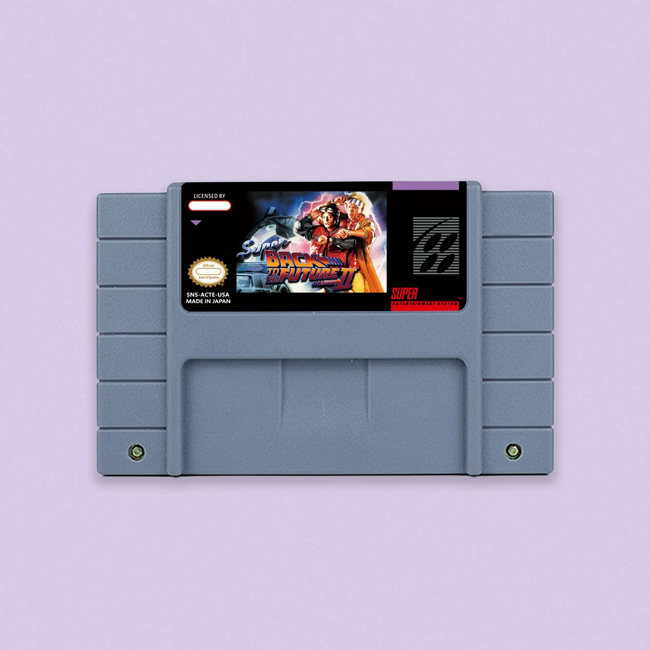 Super zurück in die Zukunft Teil 2 Action-Spiel für Snes 16 Bit Single Card USA Ntsc Eur Pal Videospiel konsolen Patrone