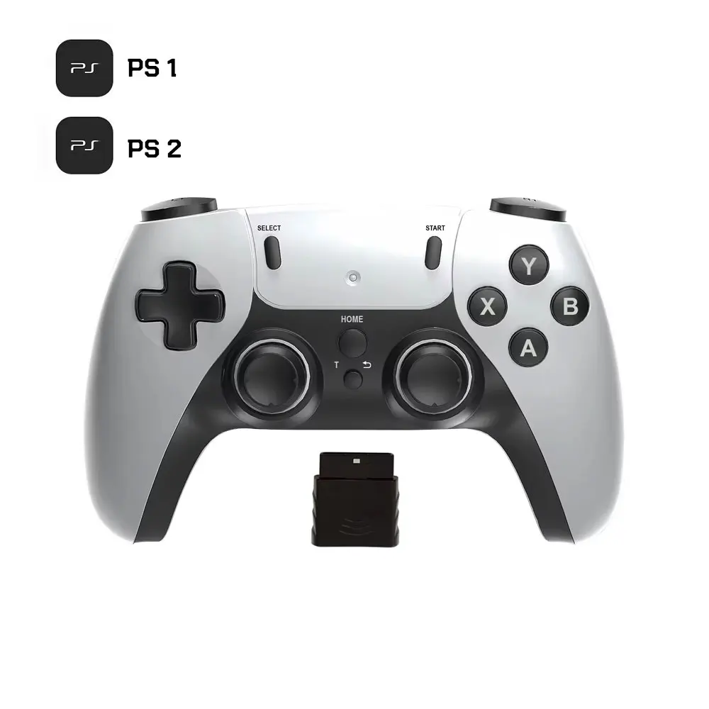 Contrôleur de jeu sans fil pour PS1 PS2 contrôleur de jeu jeu vidéo Console de jeu portable jeu vidéo divertissement manette