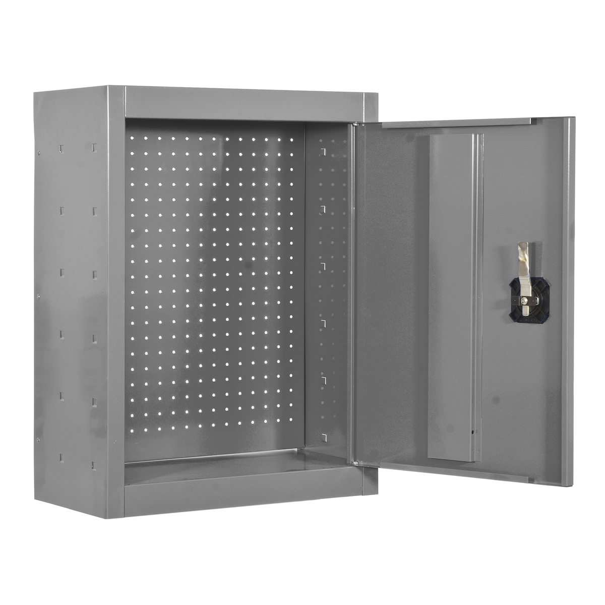 PROREGAL Werkzeugschrank hängend AMEGO | HxBxT 65x50x27,5cm | Metall | Abschließbar | Grau | Werkstattschrank Hängeschrank Image