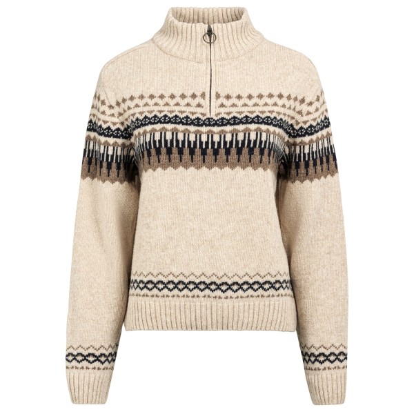 The Mountain Studio - Women's Ski Lambswool Sweater - Merinopullover Gr M beige