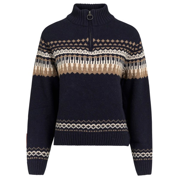 The Mountain Studio - Women's Ski Lambswool Sweater - Merinopullover Gr L blau