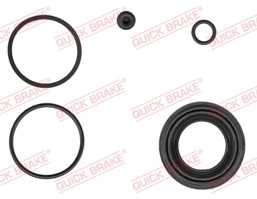 QUICK BRAKE Reparatursatz, Bremssattel hinten rechts links Ø42mm 42mm für BMW 114-0176 Image