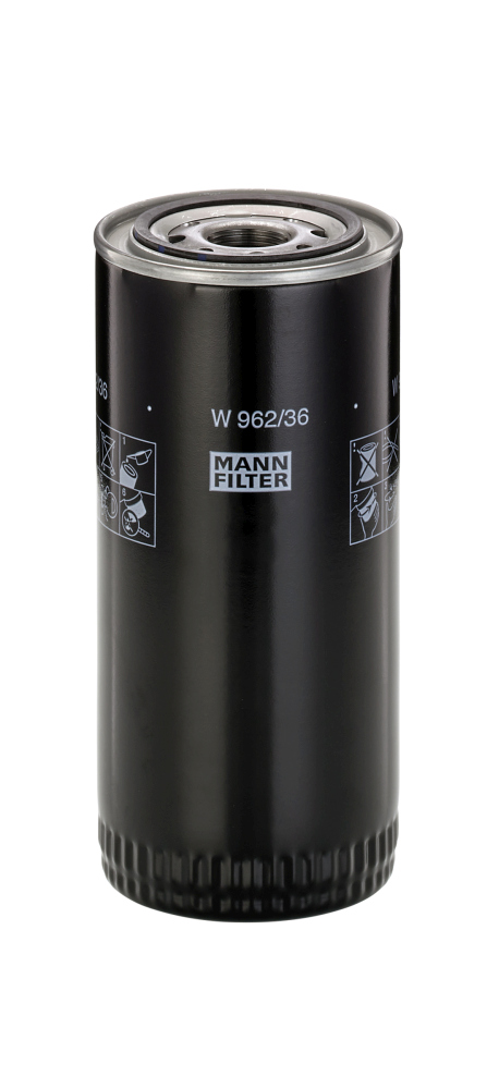 MANN-FILTER Ölfilter Universal 93mm W 962/36 Image