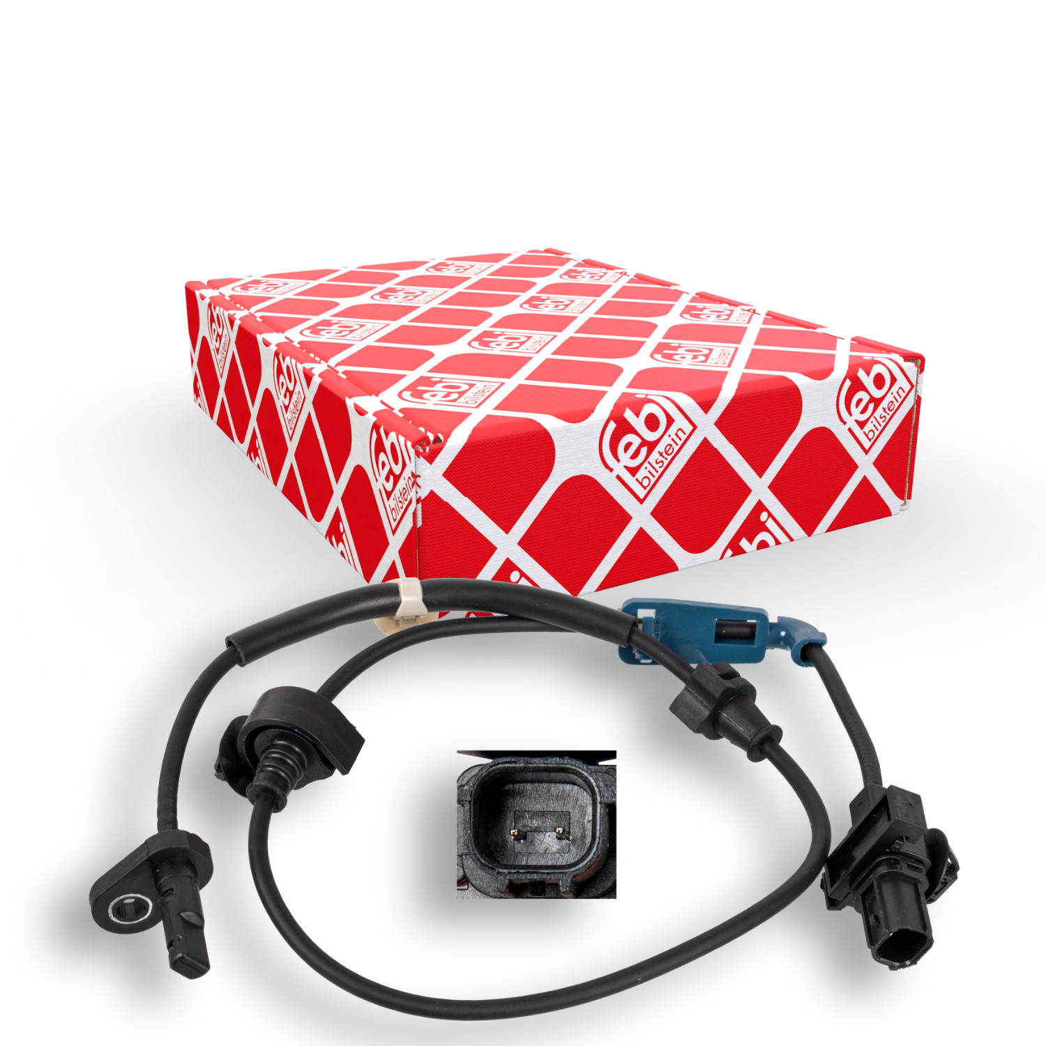 FEBI BILSTEIN Sensor, Raddrehzahl 109720 vorne links für HONDA 57455-SWA-013 57455-SWA-003 Image