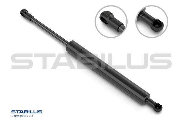STABILUS Gasfeder, Koffer-/Laderaum // LIFT-O-MAT® 470N für CITROËN 8731.94 9612212280 96122212280 5563LT Image