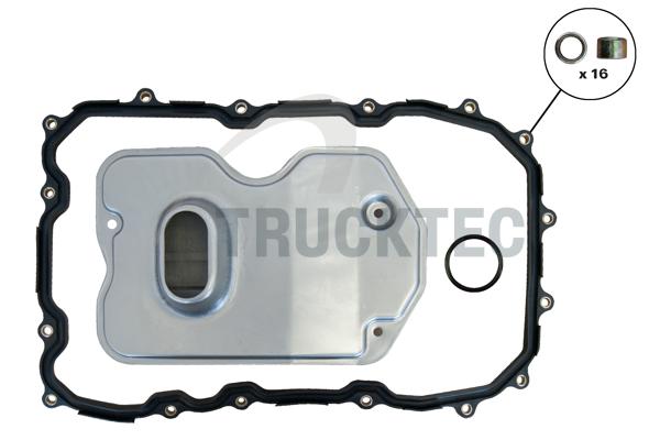 TRUCKTEC AUTOMOTIVE Hydraulikfiltersatz, Automatikgetriebe 0725028 für Porsche Audi Image