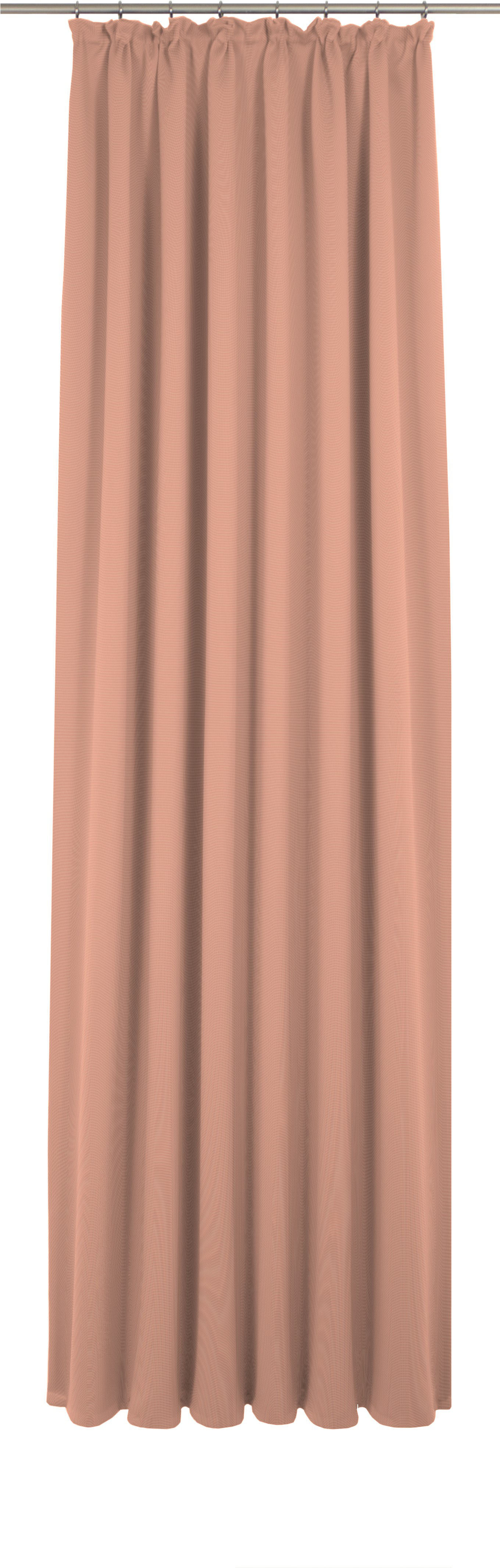 Vorhang ADAM "Uni Collection", orange (papaya), B:142cm H:235cm, Baumwolle (Bio-Baumwolle), Gardinen, aus 100% Bio-Baumwolle Image