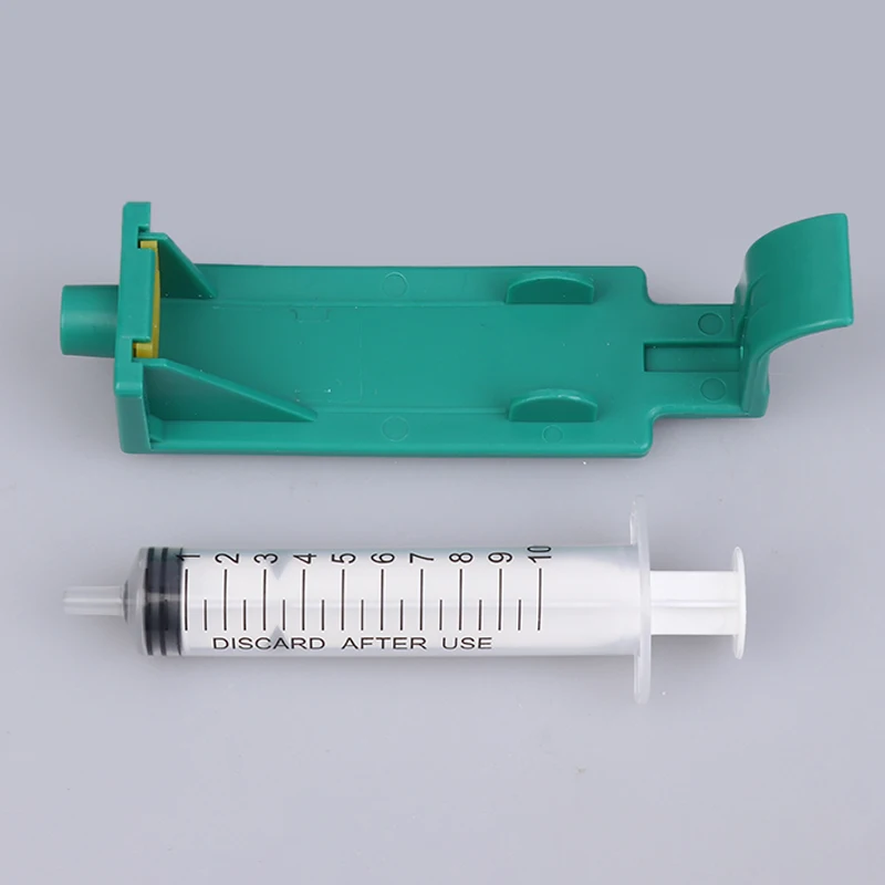 Für HP 45 Patrone Nachfüllen Tinte Werkzeug Kunststoff Mit Spritzen Für HP 51645A Saug Clip HP 6615 HP 51640 HP 240 HP 15 Absorption Klemme