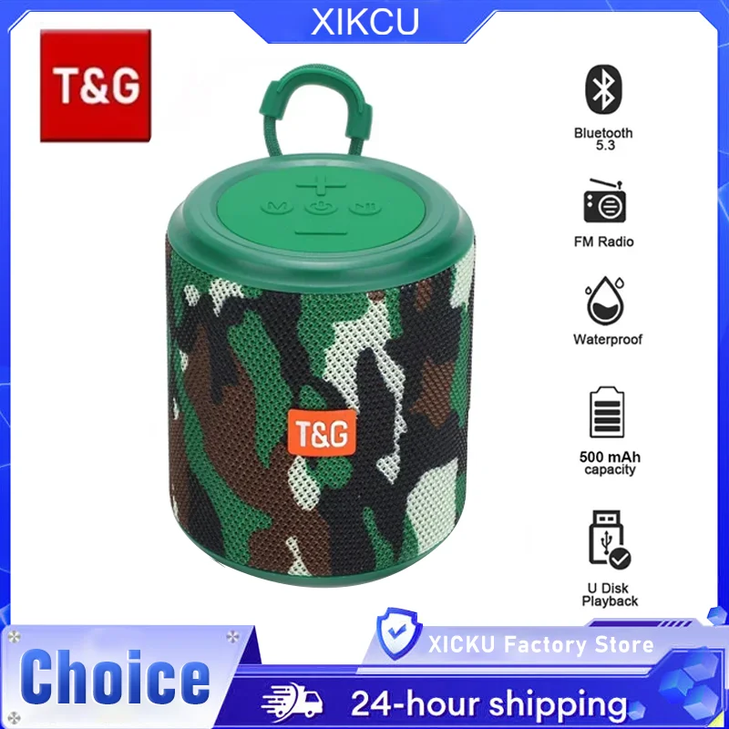 TG351 Meistverkaufter kleiner tragbarer drahtloser Bluetooth 5.3-Lautsprecher, unterstützt TWS HSP/HFP-Freisprechprofil L2CAP/A2DP/AVRCP Image