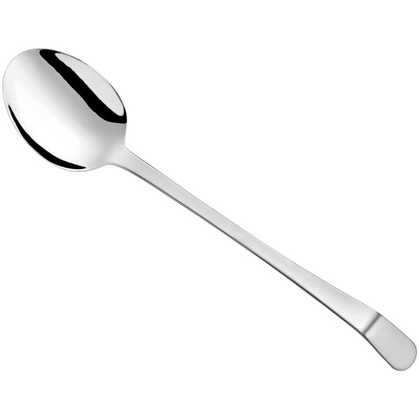 APS Germany by World Tableware Banquet 11 1/2" 18/10 Stainless Steel Extra Heavy Weight Solid Serving Spoon
