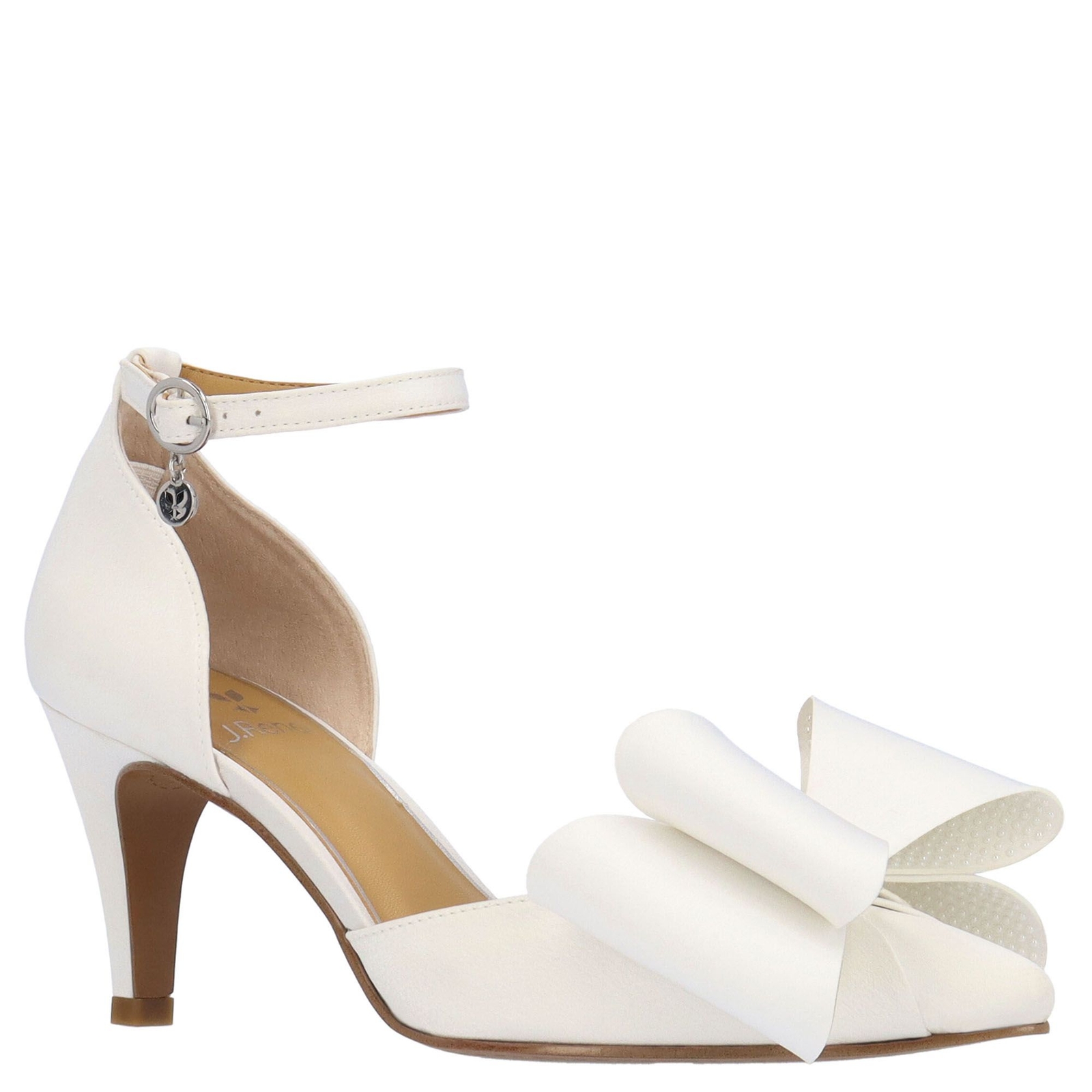 J. Renee Pammie - Womens 7 White Pump W