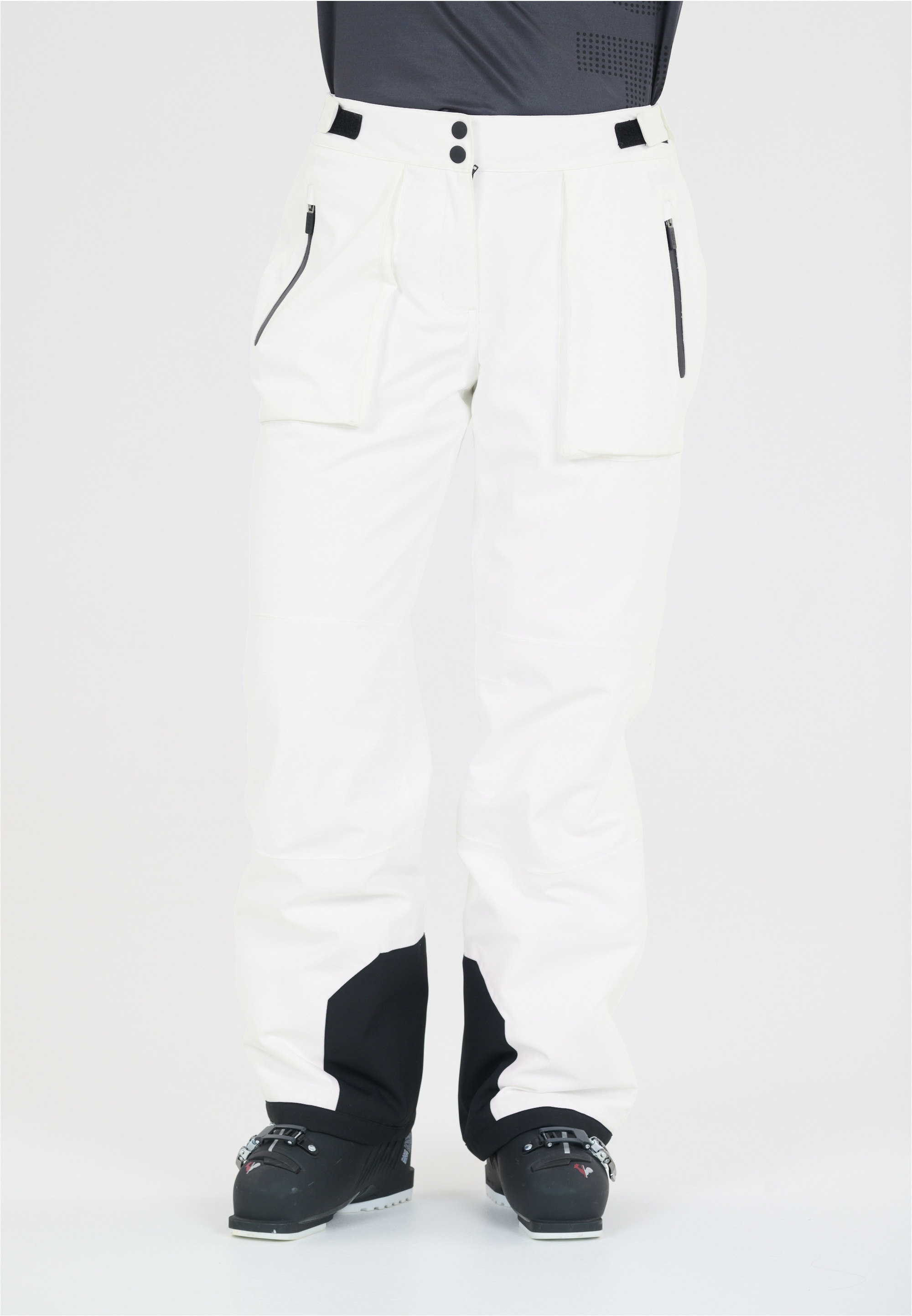 Skihose SLOPE "Killy", Herren, Gr. M, US-Größen, weiß, 100% Polyester, unifarben, lang, Hosen, mit wasserabweisender Membran und Wohlfühlklima Image