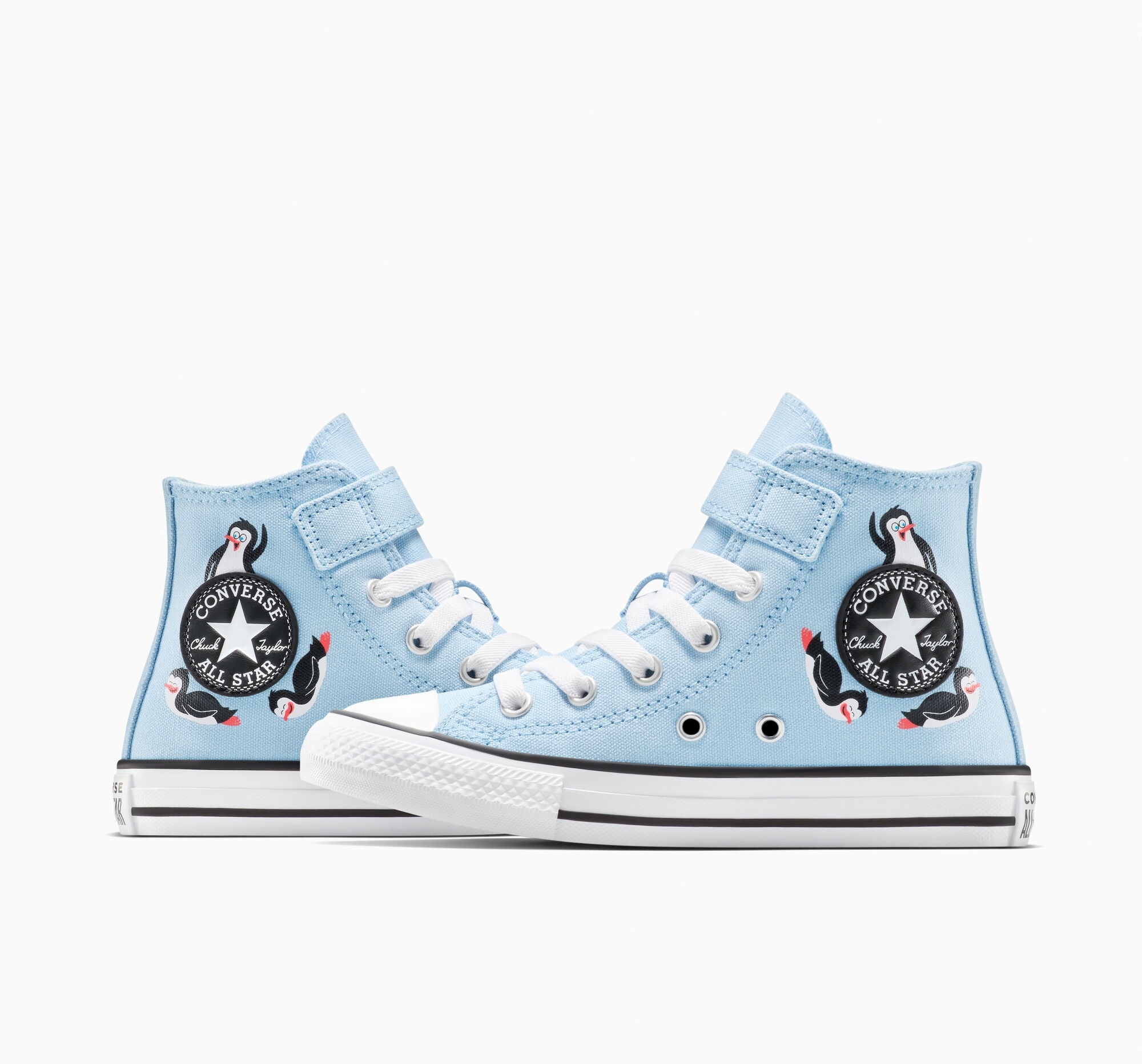 Sneaker CONVERSE "CHUCK TAYLOR ALL STAR 1V", Kinder, Gr. 27, blau it, schwarz, weiß, Textil, Schuhe Sneaker