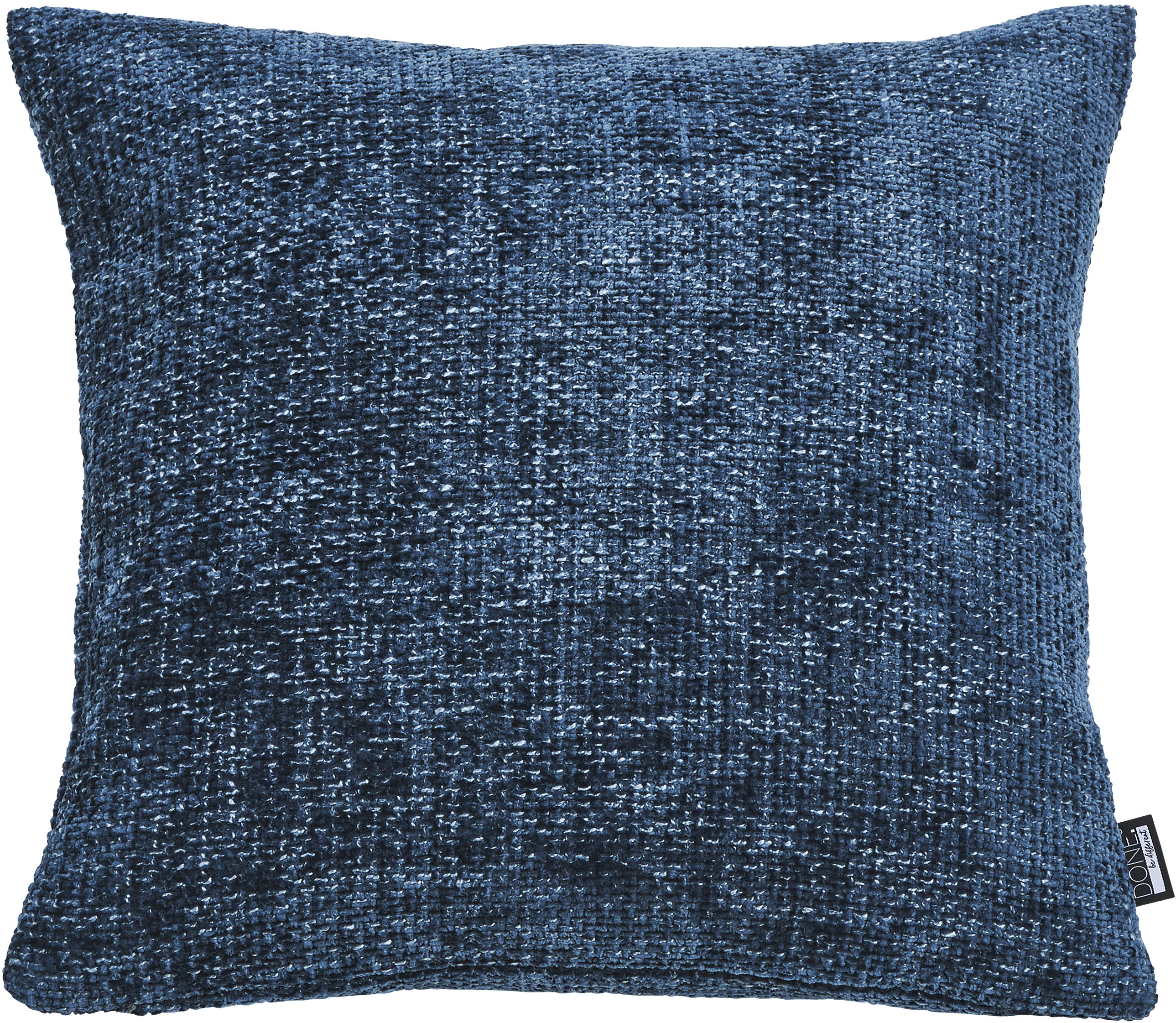 Kissenbezug DONE. "Glow", dunkelblau, B:60cm H:1cm L:60cm, Polyester, Polyester, Kissenbezüge Image