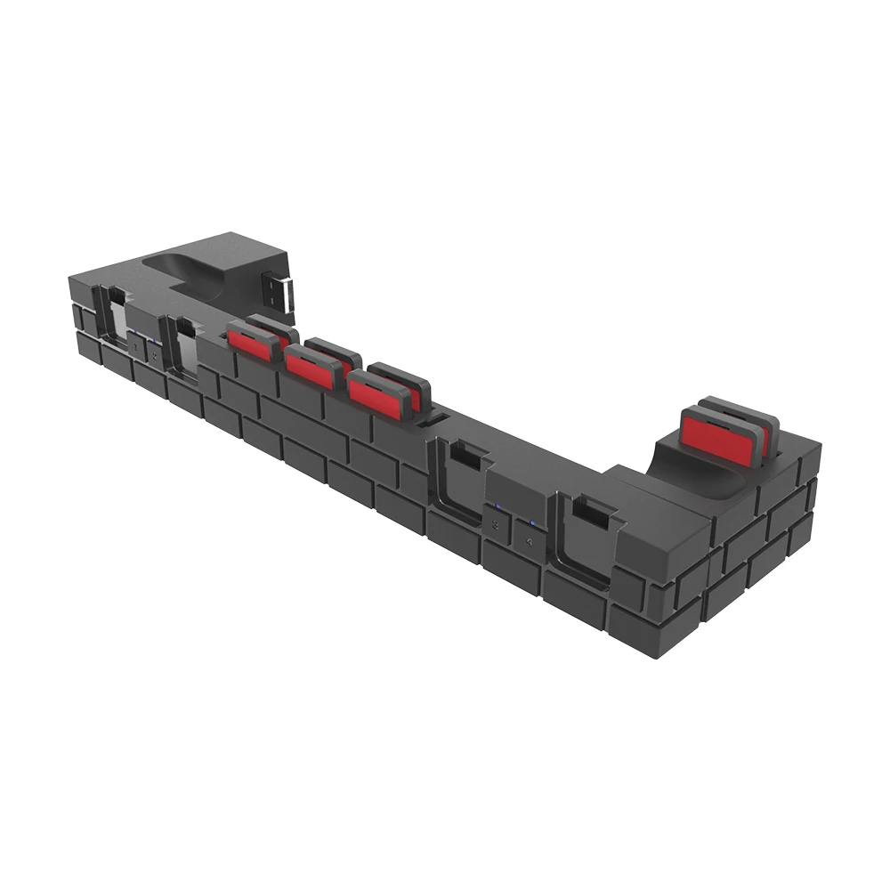 Base de chargeur de contrôleur de jeu pour Nintendo Switch, OLED, PomerCon, 4 ports, base de station de charge avec 8 emplacements de jeu, accessoires de jeu