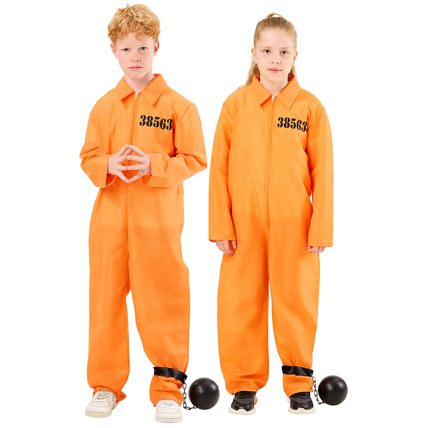 Kinder-Overall Häftling, orange Image