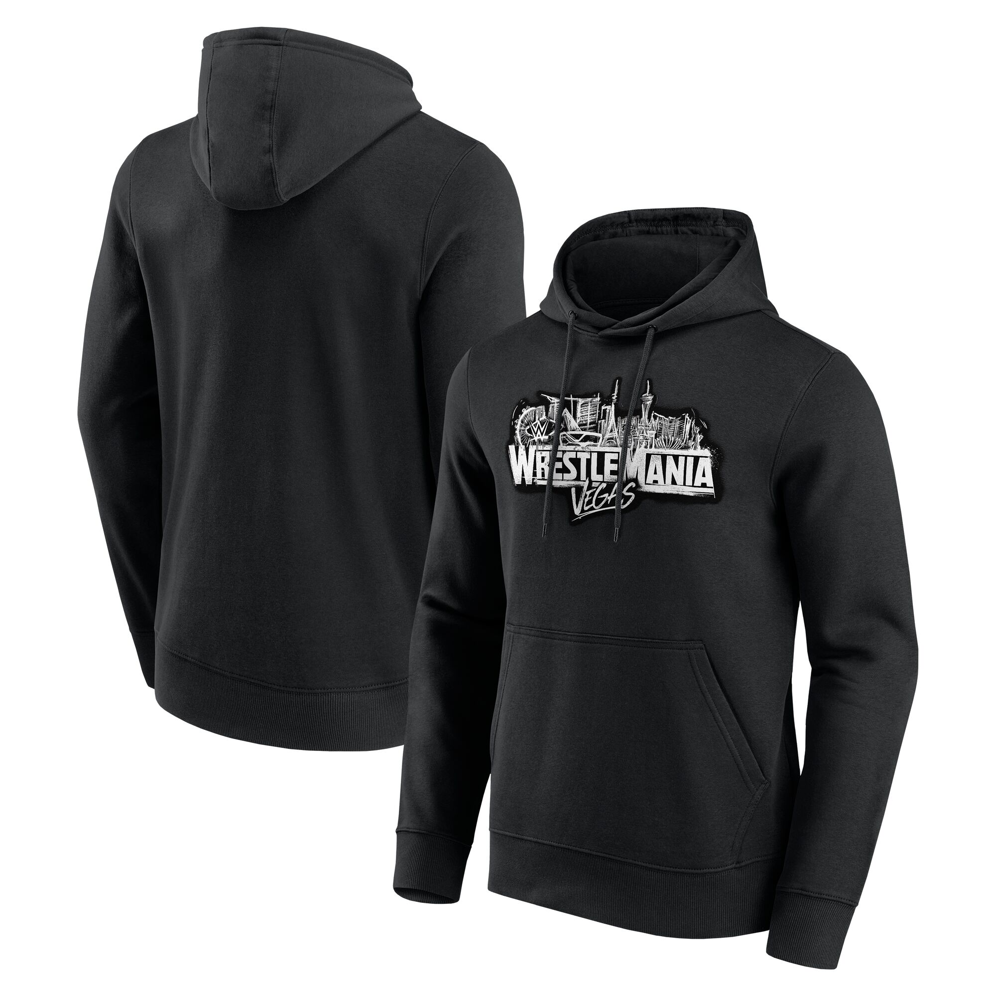 WWE WrestleMania 42 Logo Hoodie - Black - Mens Image