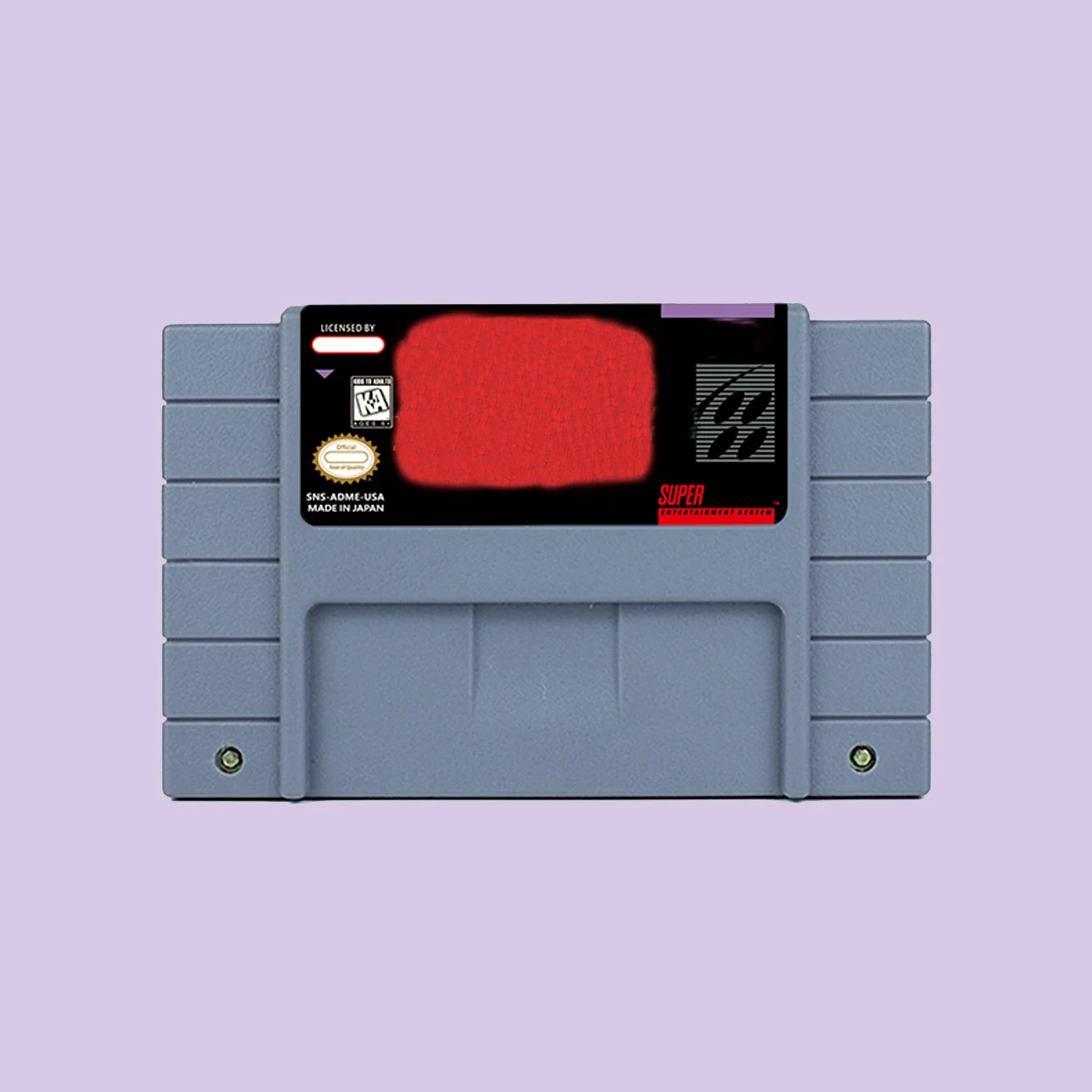 Spidered Game Man 16 Bit Action Game Card for USA NTSC EUR PAL Version SNES Video Game Console