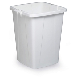 Durable Abfalltonne 90l ws quadratisch DURABIN 90 lebensmittelecht Image