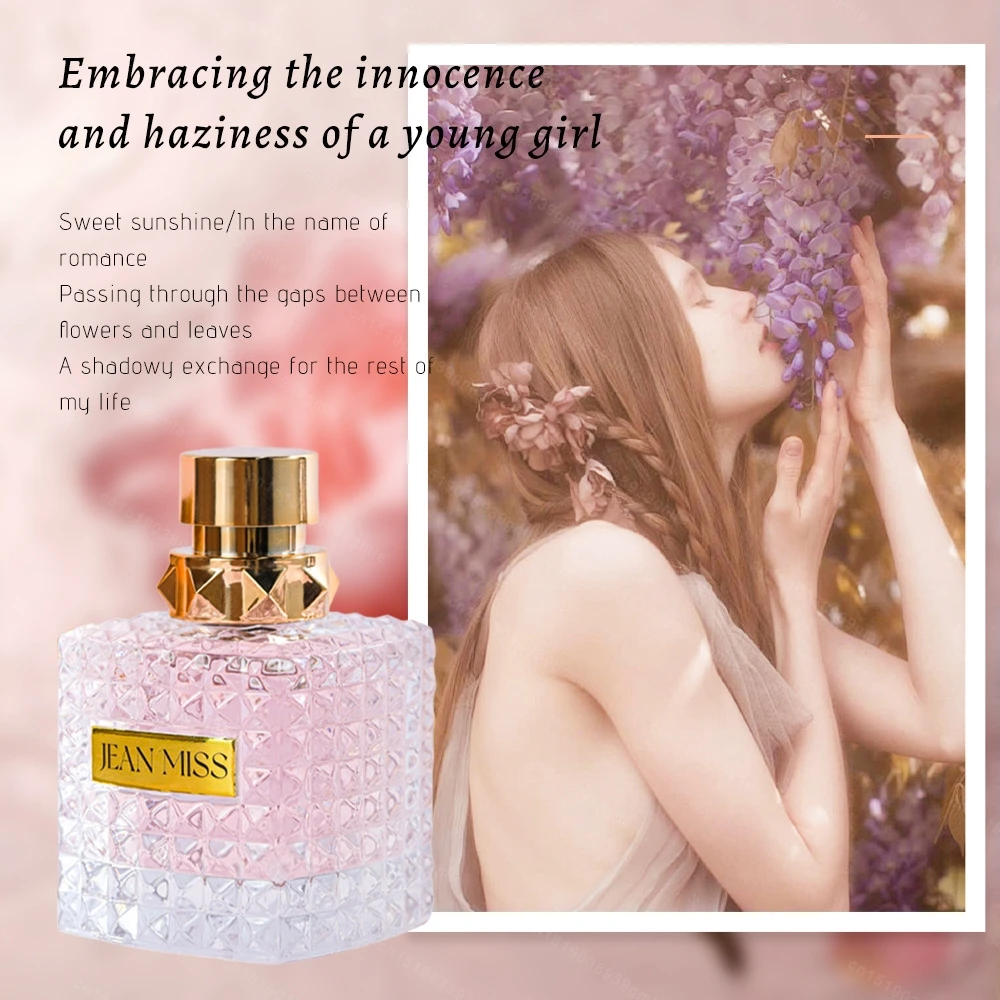 Sunshine Lady perfume Eau De Parfum Spray for Women Fresh Light Perfume Fruity Floral Pheromone Charm Lady Body Fragrance 100ml