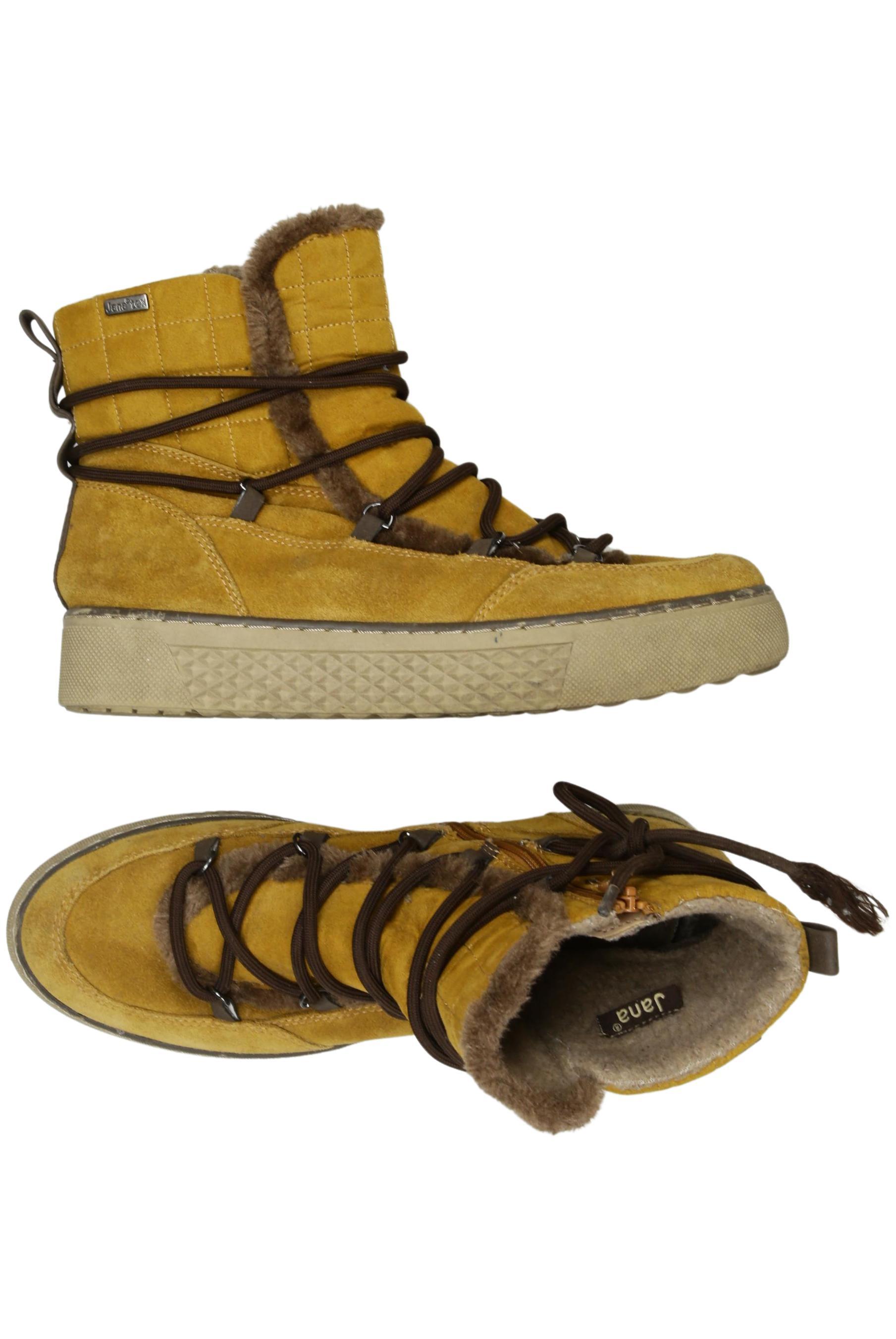 Jana Damen Stiefelette, Gr. 42, gelb, kein Etikett Image