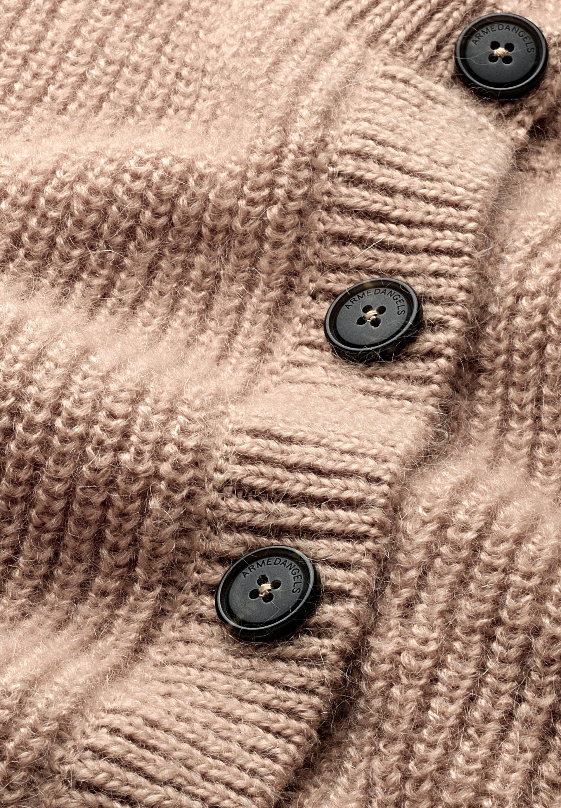 HELGEAA PREMIUM | Stricktop aus Mohair Mix - braun (L) Image