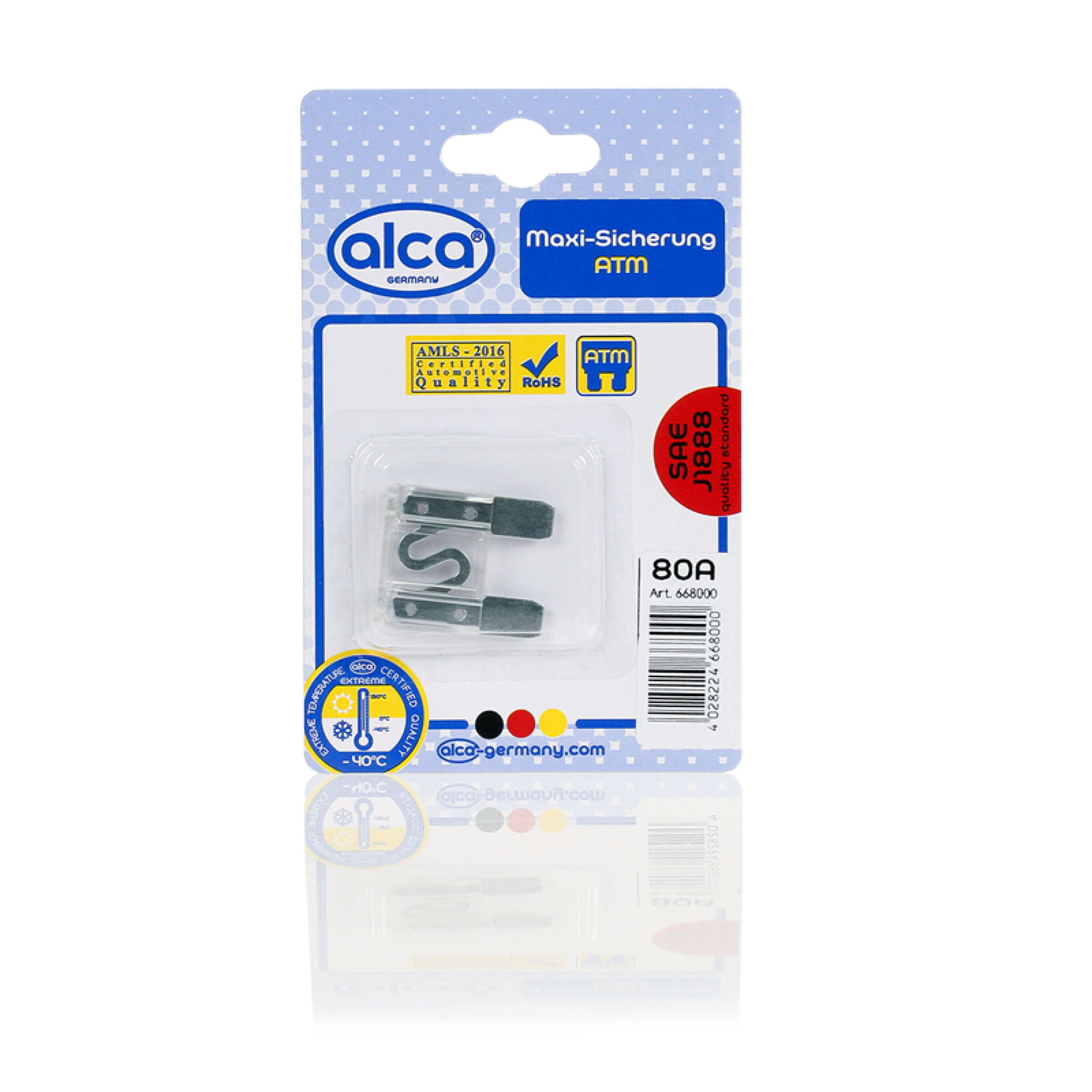 ALCA Maxi-Sicherung 80A; 1 St. Blister Sicherung 668000 Image
