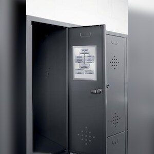 Durable Duraframe Magnetic A4 silber, in Hängemappe Image