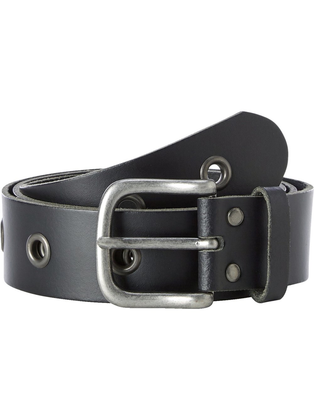 Jan Vanderstorm Ledergürtel Herren schwarz, 115 Image