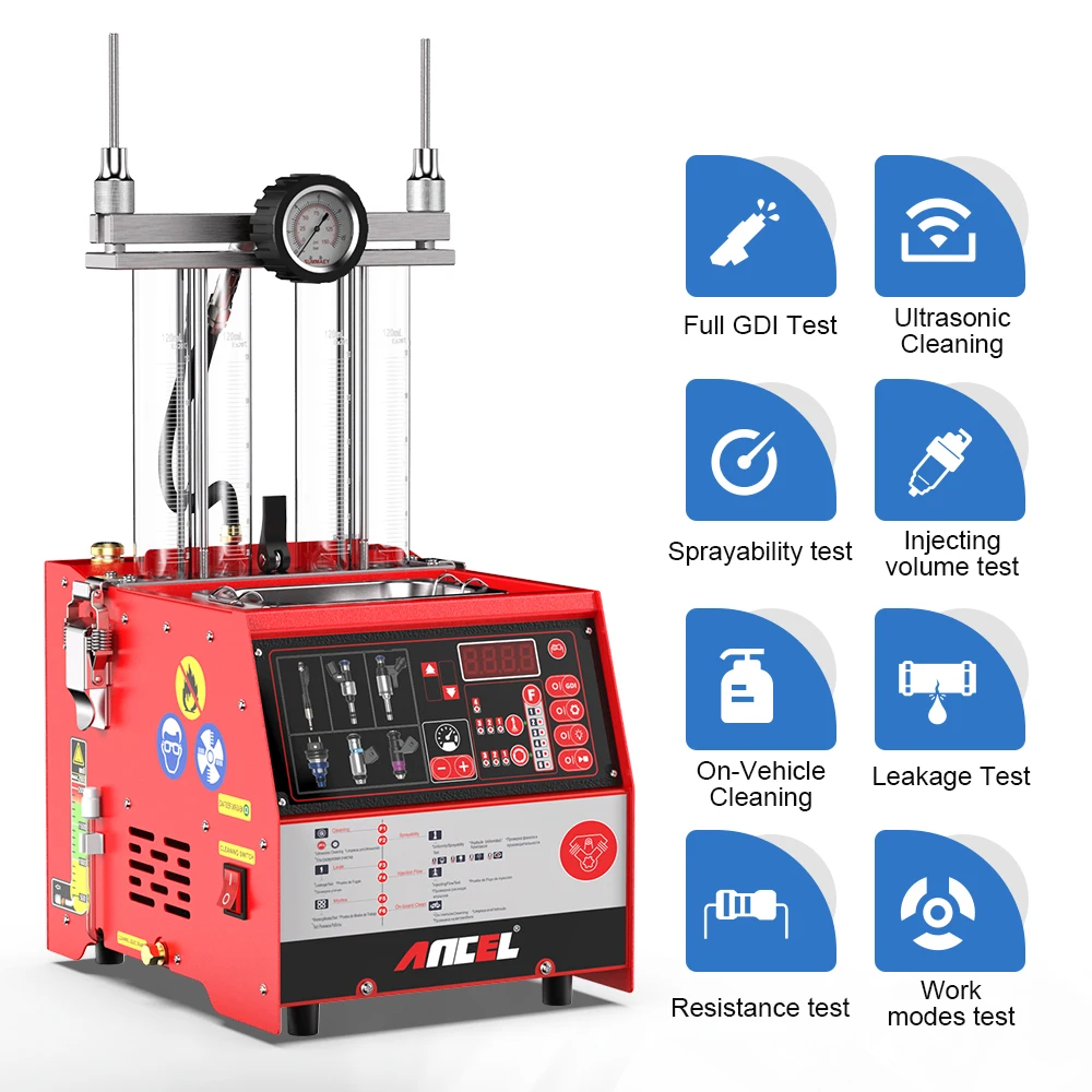 ANCEL AJ400 GDI Machine de nettoyage d