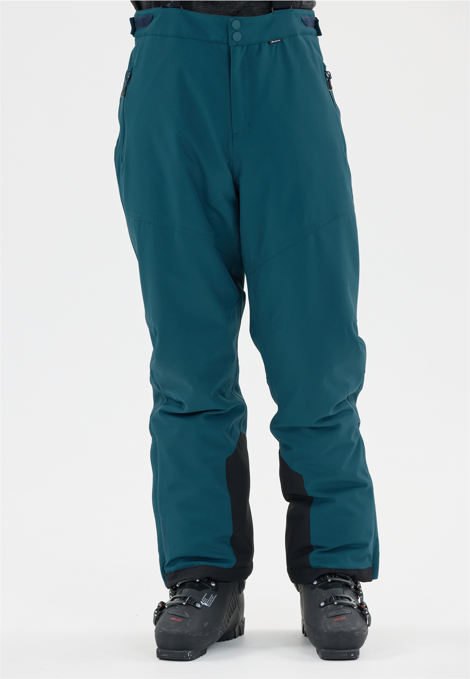 Skihose WHISTLER "Drizzle", Herren, Gr. 5XL, US-Größen, olivgrün, 100% Polyester, unifarben, lang, Hosen, mit wasserabweisenden Eigenschaften und funktionalen Features Image