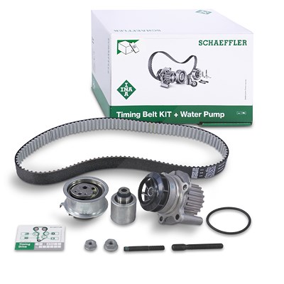 Schaeffler Ina Wasserpumpe + Zahnriemensatz [Hersteller-Nr. 530020132] für Audi, Ford, Seat, Skoda, VW Image