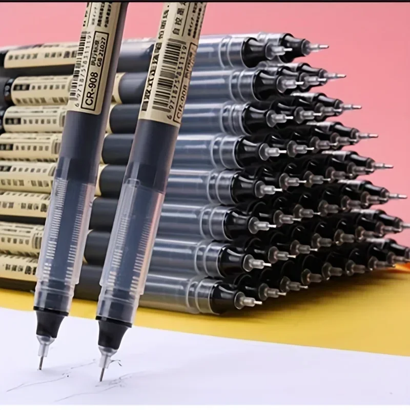 Nuovo 10 pezzi di alta qualità tipo ago penne gel penna a sfera liquida dritta Kawaii cancelleria scuola forniture per ufficio scrittura