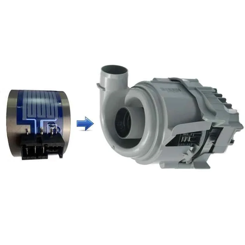 1 Stück Heizung für Bosch/Siemens Geschirrspüler ​ Heizzyklus-Dickschicht-Heizring für Geschirrspüler 2080 W 230 V Image