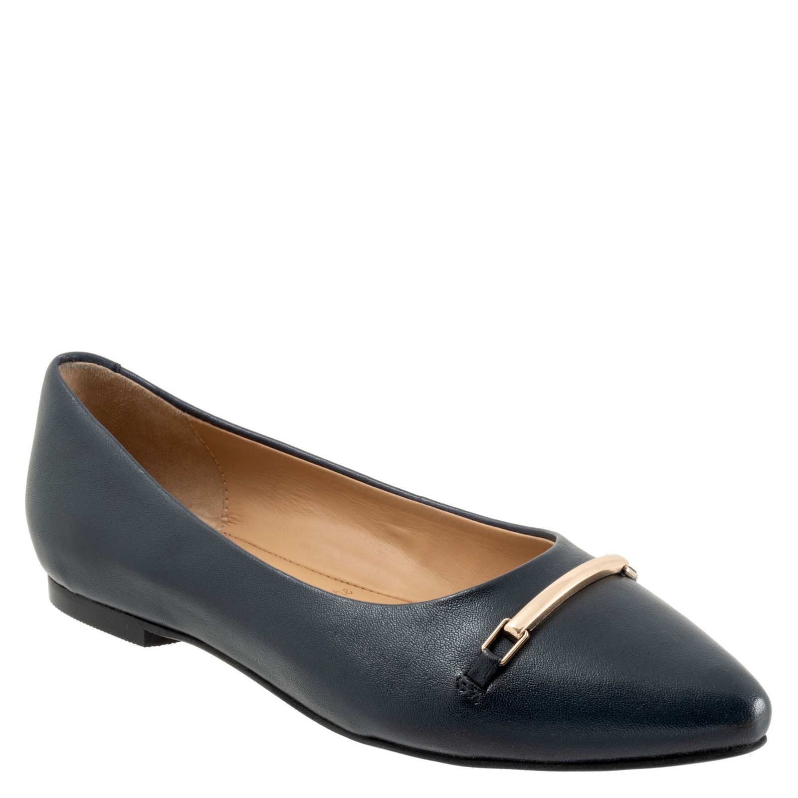 Trotters Everly - Womens 7 Navy Slip On Medium